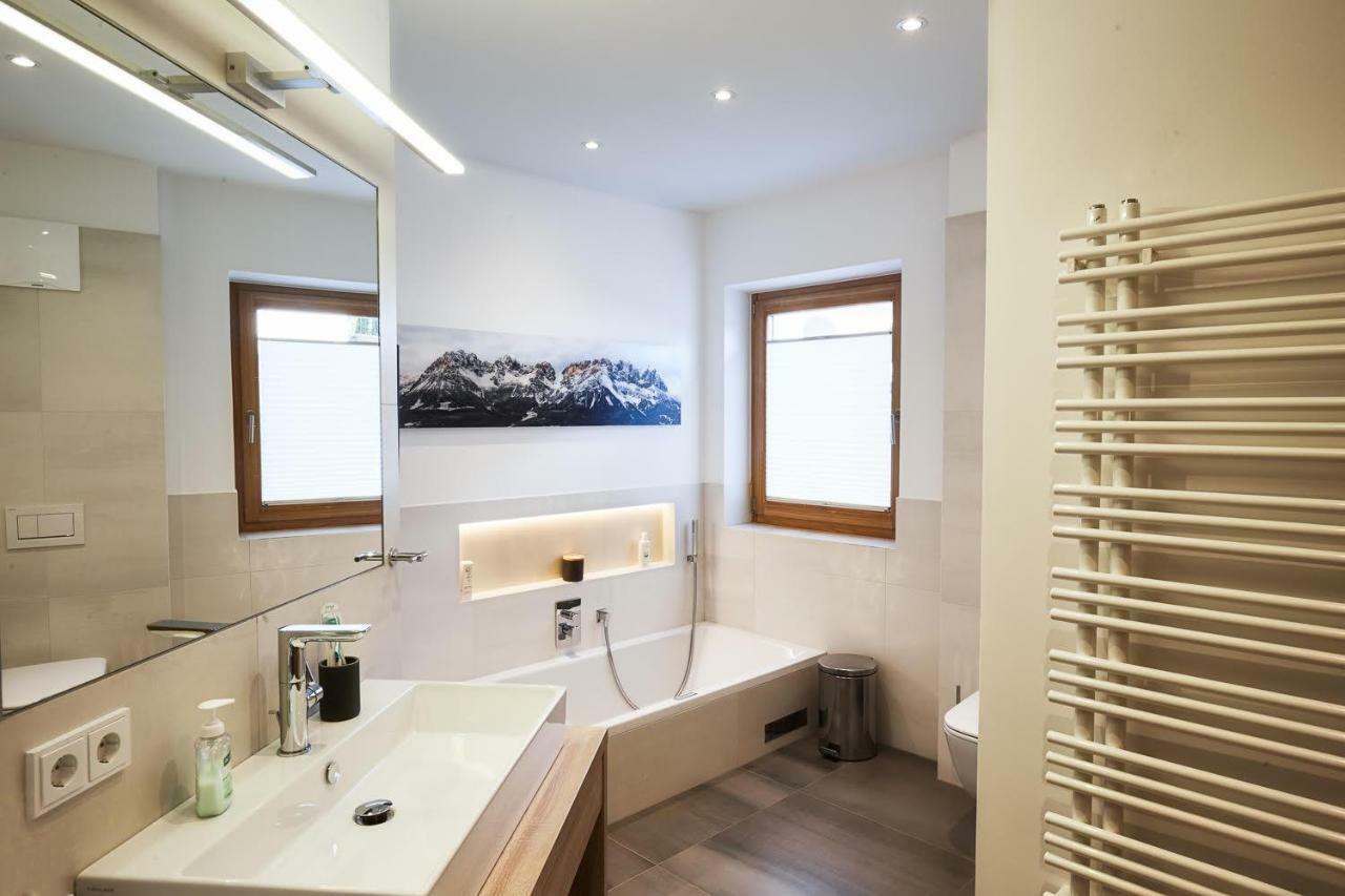 Top modernes Ferienhaus mit Sauna! Nicht weit vom Skilift Kirchberg in Tirol Exterior foto